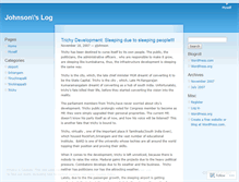 Tablet Screenshot of pjohnson.wordpress.com