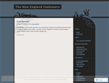 Tablet Screenshot of newenglandcostumers.wordpress.com