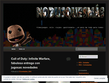 Tablet Screenshot of nobusquesmas.wordpress.com
