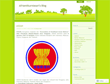 Tablet Screenshot of afriantikurniasari.wordpress.com
