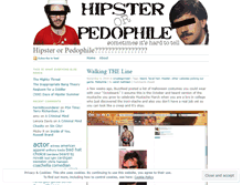 Tablet Screenshot of hipsterorpedophile.wordpress.com