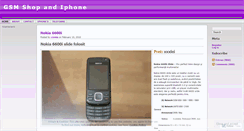 Desktop Screenshot of gsmshop.wordpress.com