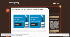 Desktop Screenshot of mindspring.wordpress.com