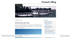 Desktop Screenshot of franzihh.wordpress.com