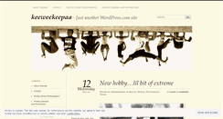 Desktop Screenshot of keeweekeepaa.wordpress.com