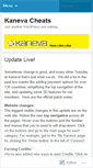 Mobile Screenshot of kanevacheats.wordpress.com