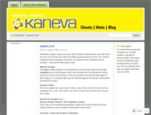 Tablet Screenshot of kanevacheats.wordpress.com