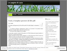 Tablet Screenshot of lucalandi.wordpress.com