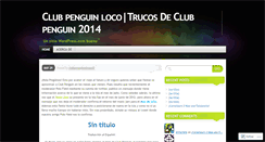 Desktop Screenshot of clubpenguinmimaxd2.wordpress.com