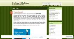 Desktop Screenshot of hockinghillsfarm.wordpress.com