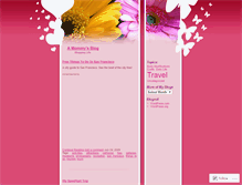 Tablet Screenshot of amandapants1218.wordpress.com