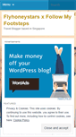 Mobile Screenshot of flyhoneystars.wordpress.com