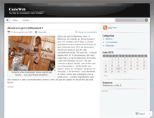 Tablet Screenshot of curioweb.wordpress.com