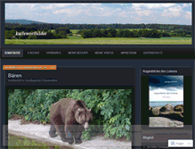 Tablet Screenshot of karlswortbilder.wordpress.com