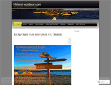 Tablet Screenshot of naturaloutdoors.wordpress.com