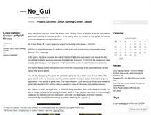 Tablet Screenshot of nogui.wordpress.com