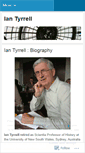 Mobile Screenshot of iantyrrell.wordpress.com