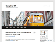 Tablet Screenshot of compstar77.wordpress.com