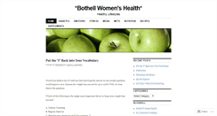 Desktop Screenshot of bothellwomenshealth.wordpress.com