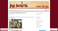 Desktop Screenshot of highcottonco.wordpress.com