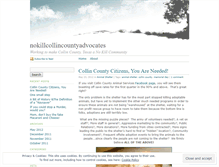 Tablet Screenshot of nokillcollincountyadvocates.wordpress.com