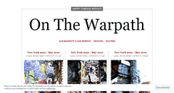 Desktop Screenshot of onthewarpath.wordpress.com