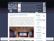 Tablet Screenshot of glocalmeeting.wordpress.com