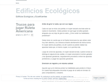 Tablet Screenshot of edificiosecologicos.wordpress.com