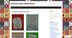 Desktop Screenshot of coeducacionencampotejar.wordpress.com