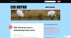 Desktop Screenshot of chihuynh.wordpress.com