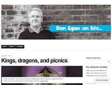 Tablet Screenshot of donegan.wordpress.com