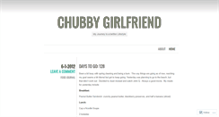 Desktop Screenshot of chubbygirlfriend.wordpress.com
