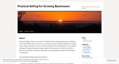 Desktop Screenshot of practicalselling.wordpress.com