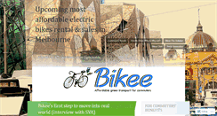 Desktop Screenshot of bikee2011.wordpress.com