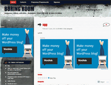 Tablet Screenshot of boringroomdotnet1.wordpress.com