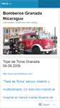 Mobile Screenshot of bomberosgranada.wordpress.com