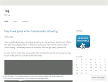Tablet Screenshot of mahesg.wordpress.com
