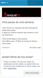 Mobile Screenshot of envolvete.wordpress.com
