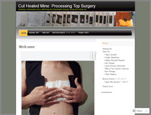 Tablet Screenshot of cuthealedmine.wordpress.com