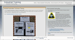 Desktop Screenshot of industrialtraining.wordpress.com