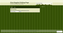 Desktop Screenshot of fbcfishing.wordpress.com