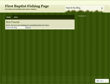 Tablet Screenshot of fbcfishing.wordpress.com