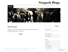 Tablet Screenshot of nikashblogs.wordpress.com