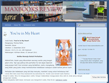 Tablet Screenshot of maxbooks.wordpress.com