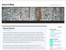 Tablet Screenshot of joyce95.wordpress.com