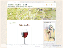 Tablet Screenshot of kimcucnhuong.wordpress.com