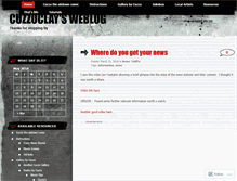 Tablet Screenshot of cuzzoclay.wordpress.com