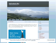 Tablet Screenshot of kaichonthai.wordpress.com