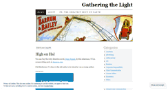 Desktop Screenshot of gatheringthelight.wordpress.com