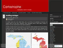 Tablet Screenshot of cartastrophe.wordpress.com